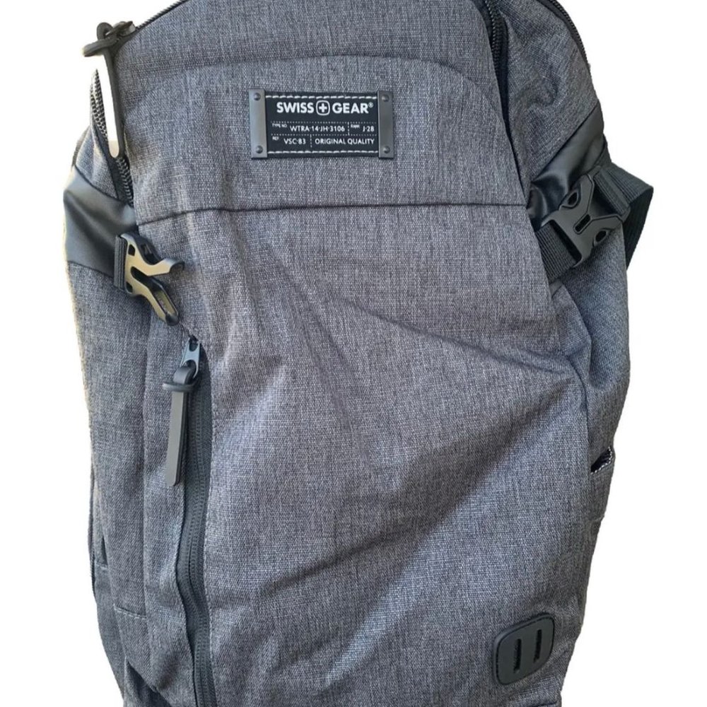 SWISSGEAR Getaway Weekend Laptop 18" Backpack 24.6L - Heather Gray - 5625
